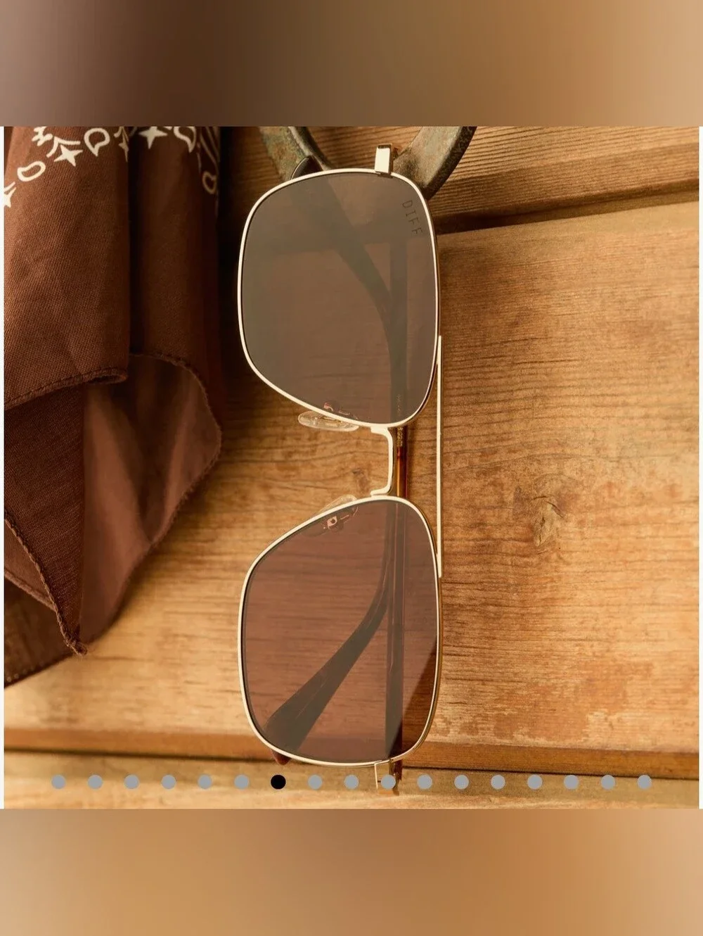 DIFF Eyewear X Yellowstone, Rip Wheeler Navigator Sunglasses, UNISEX,   MSRP$119
